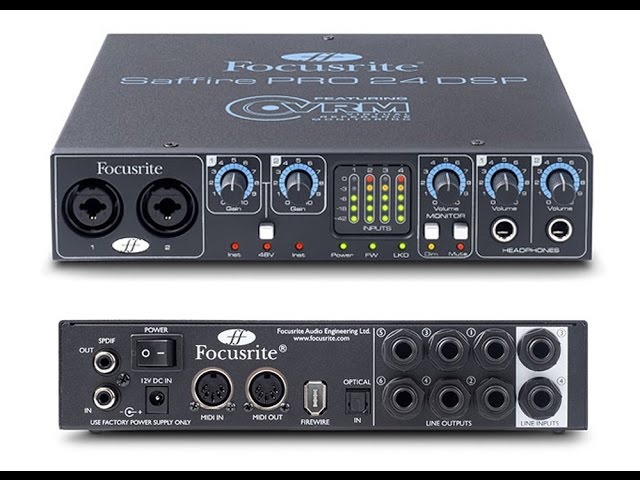 Focusrite Saffire Pro 24 Audio Interface | REVIEW - YouTube