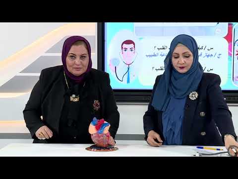 علوم خامس ابتدائي جهاز الدوران وصحته التلفزيون التربوي مدرستي 