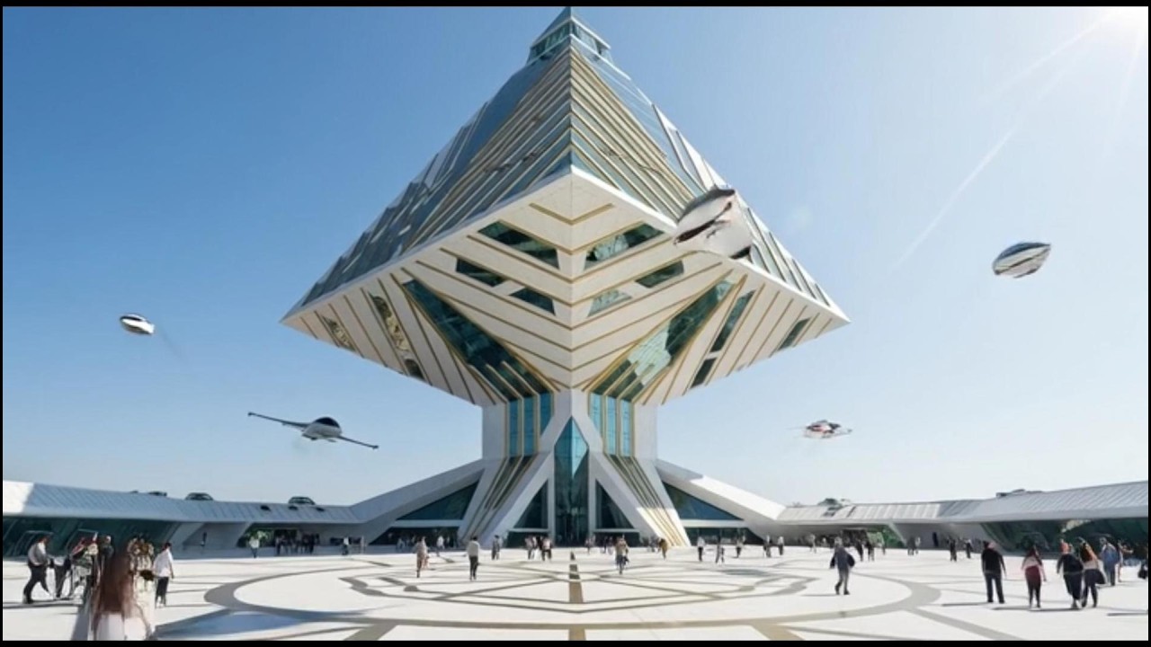 ⭐Modern Life Ai,AI Generated FUTURE CITY 3100 | Ultra Realistic Sci-Fi Megapolis 8K Cinematic Tour🤯