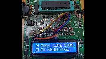 Pic Microcontroller LCD Interface with Proteus Simulator and Proton Basic Compiler using PicKit3