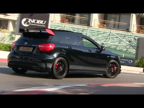 9x Mercedes A45 AMG Edition 1 In Monaco | EPIC SOUND!