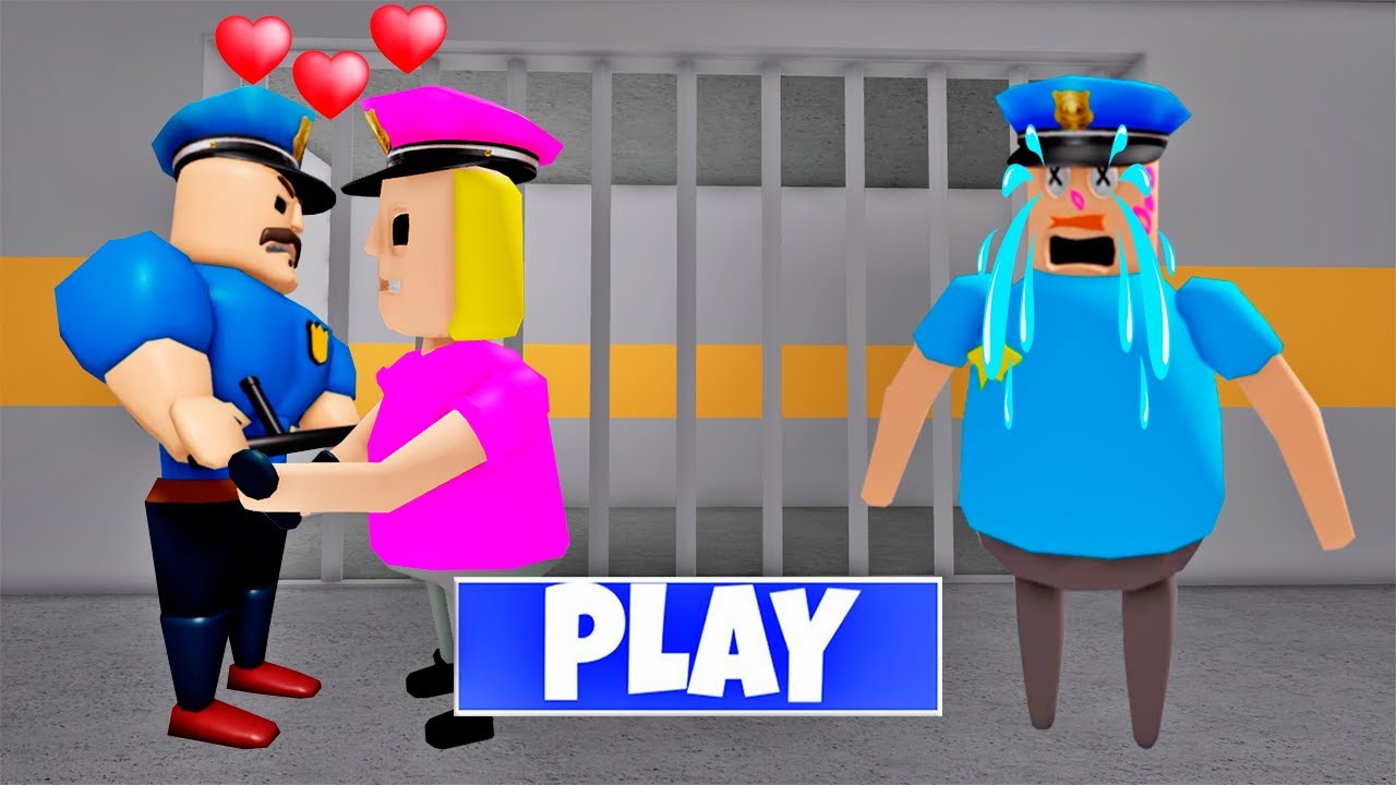 SECRET UPDATE | BORRY FALL IN LOVE WITH POLICE GIRL? OBBY ROBLOX # ...