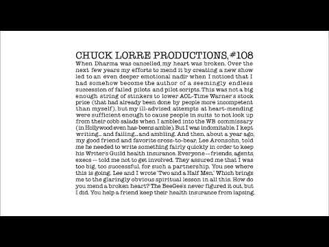Chuck Lorre Productions The Tannenbaum Company Warner Bros Television 2003