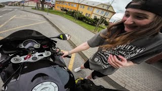 Bikers are nice :) feat. CBR1000RR [RAW SOUND]