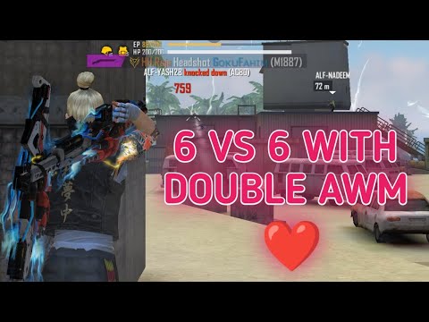 FRIENDLY 6 VS 6 LIMITED CUSTOM WITH FLANK STRATEGY 😷 || DOUBLE AWM IS A TWO SIDED BET 🙄 !!!!