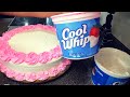 Como dar firmeza a cool whip para decorar un pastel tres leches para principiante