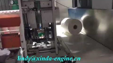 Full automatic maxi roll toilet paper cutting machine