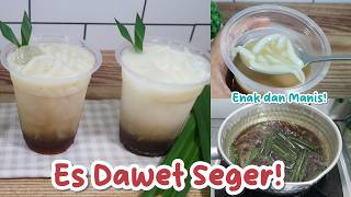 Resep Es Dawet Segar Gulanya Wangii