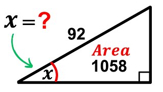 Can you find angle X? | (Trigonometry Training) | #math #maths #geometry #trigonometry