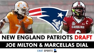 New England Patriots Draft QB Joe Milton III \& CB Marcellas Dial In 6th Round Of 2024 NFL Draft