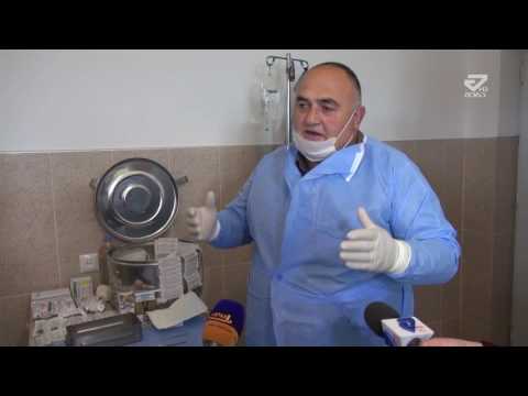 მიუსაფარ ცხოველთა თავშესაფარში  ძაღლს თვალის ოპერაცია ჩაუტარდა /MTAVARI/