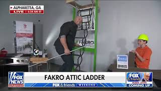 Chip Wade from Fox & Friends Picks The FAKRO LST As A Top International Builders Show 2022 Product!