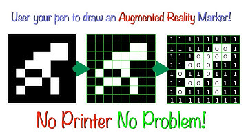 I Reverse Engineered ARUCO Markers | No Printing Needed – Just Draw It!