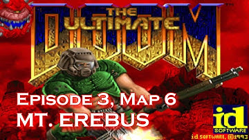 Ultimate Doom 100% walkthrough - E3M6: Mt. Erebus