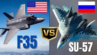 F-35 vs Su-57: ¿Cuál es el MEJOR CAZA de quinta generación?