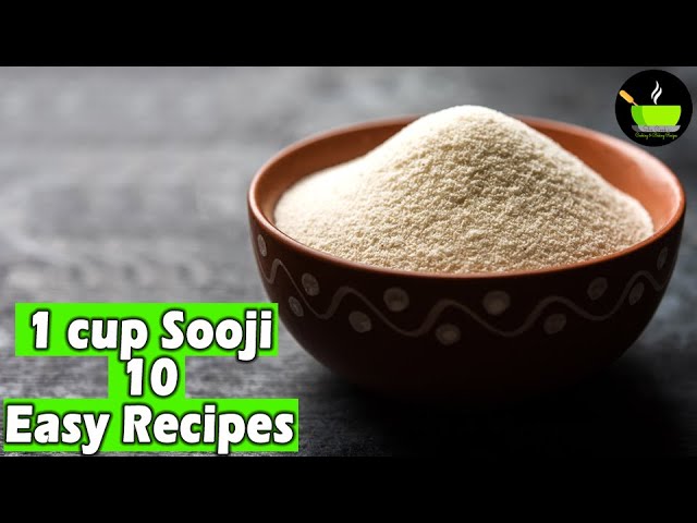 10 Quick And Easy Sooji Recipes | She Cooks