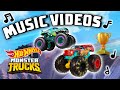 @Hot Wheels | MARATHON OF MONSTER TRUCK MUSIC VIDEOS FOR KIDS! 🎶