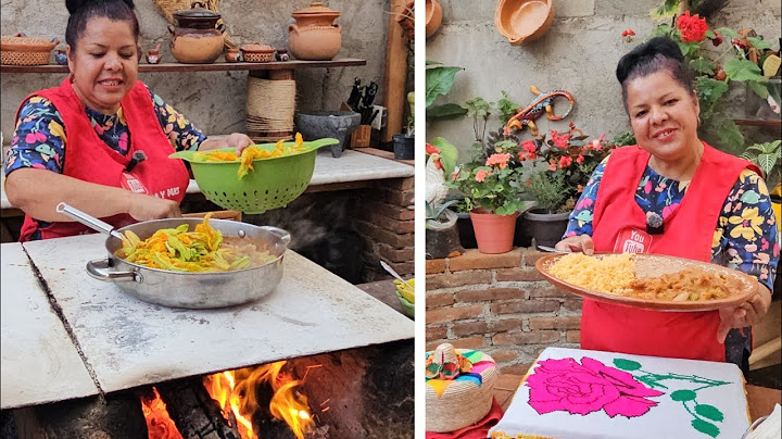 como cocinar la flor de calabaza 😋