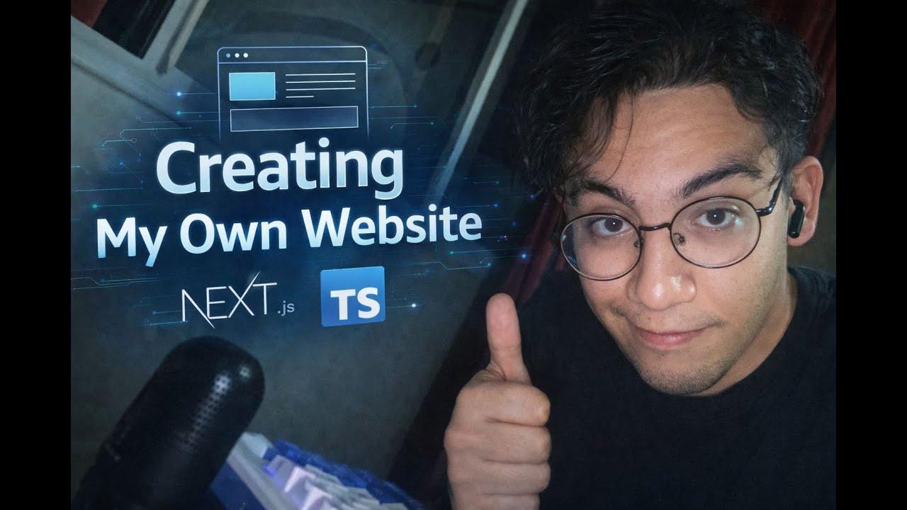 DEVLOG 2 | Creating my own website - YouTube