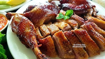 VỊT NƯỚNG CHAO cách làm bằng nồi chiên không dầu thịt mềm béo thơm đậm đà cực hấp dẫn |Nhamtran FV