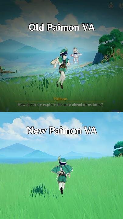 Can’t stop LOVING new Paimon VA 😍🤓#paimon #voice #new