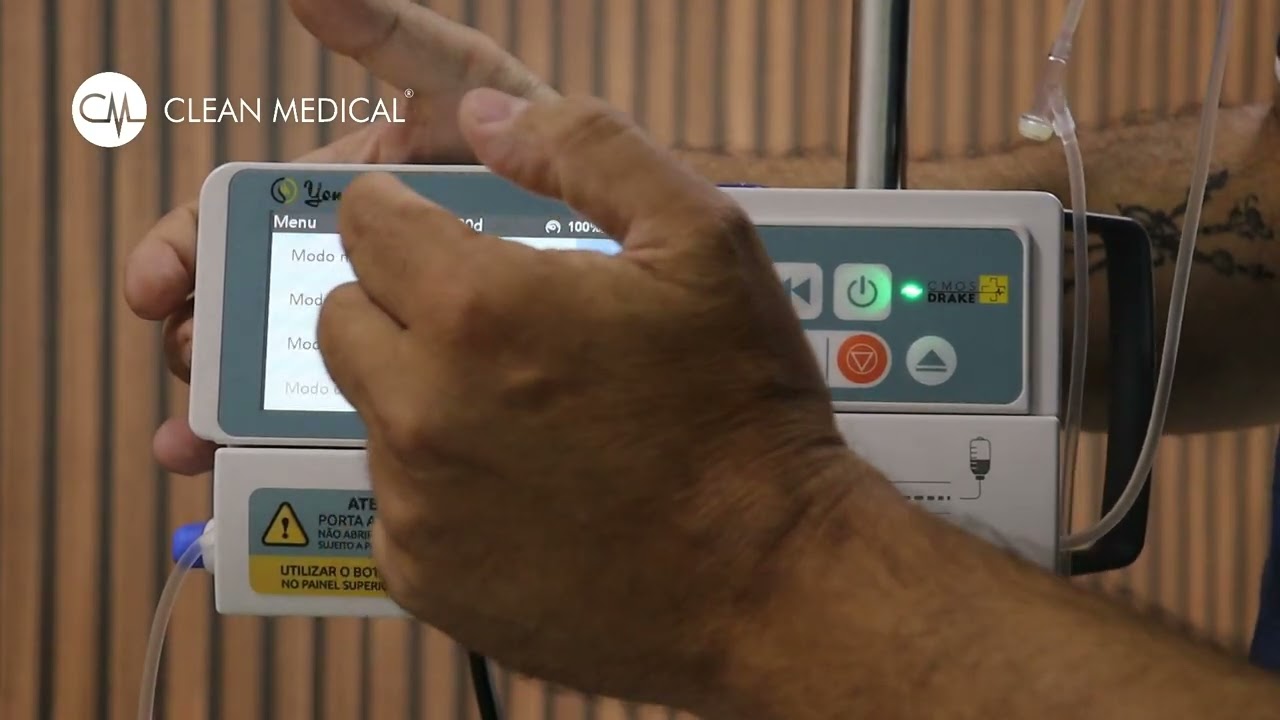 Bomba de Infusão Yonah Cmos Drake | Clean Medical