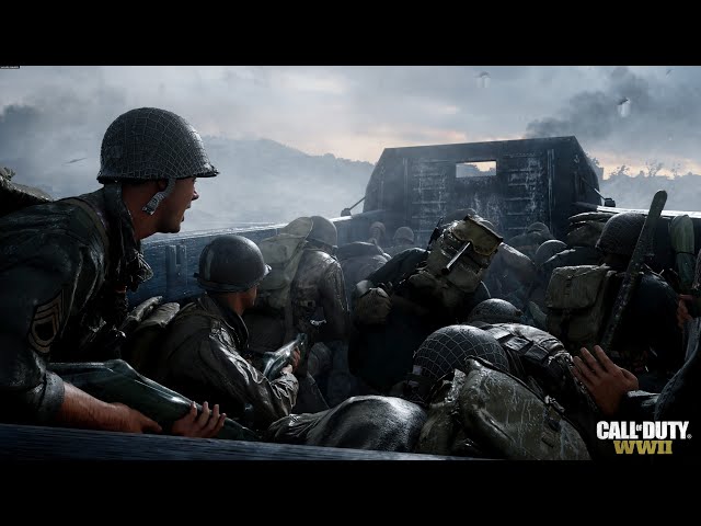 Call of Duty WWII: D-Day 4K HDR PS5 Gameplay 