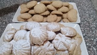 طريقة عمل كحك(كعك) العيد الناعم بالملبن اوبالسكر او ساده والتركايه في السمسمMake holiday cakes