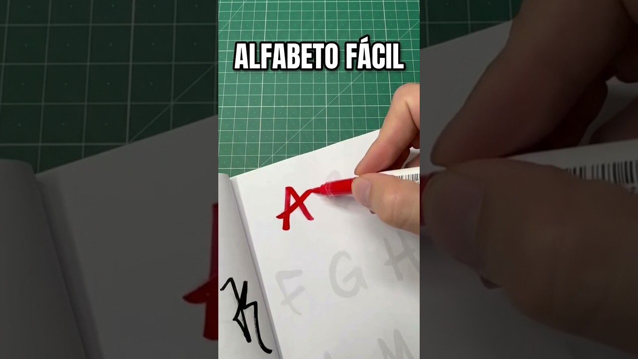 Cómo hacer un alfabeto de graffiti con rotulador