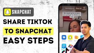 How To Share A TikTok Video On Snapchat