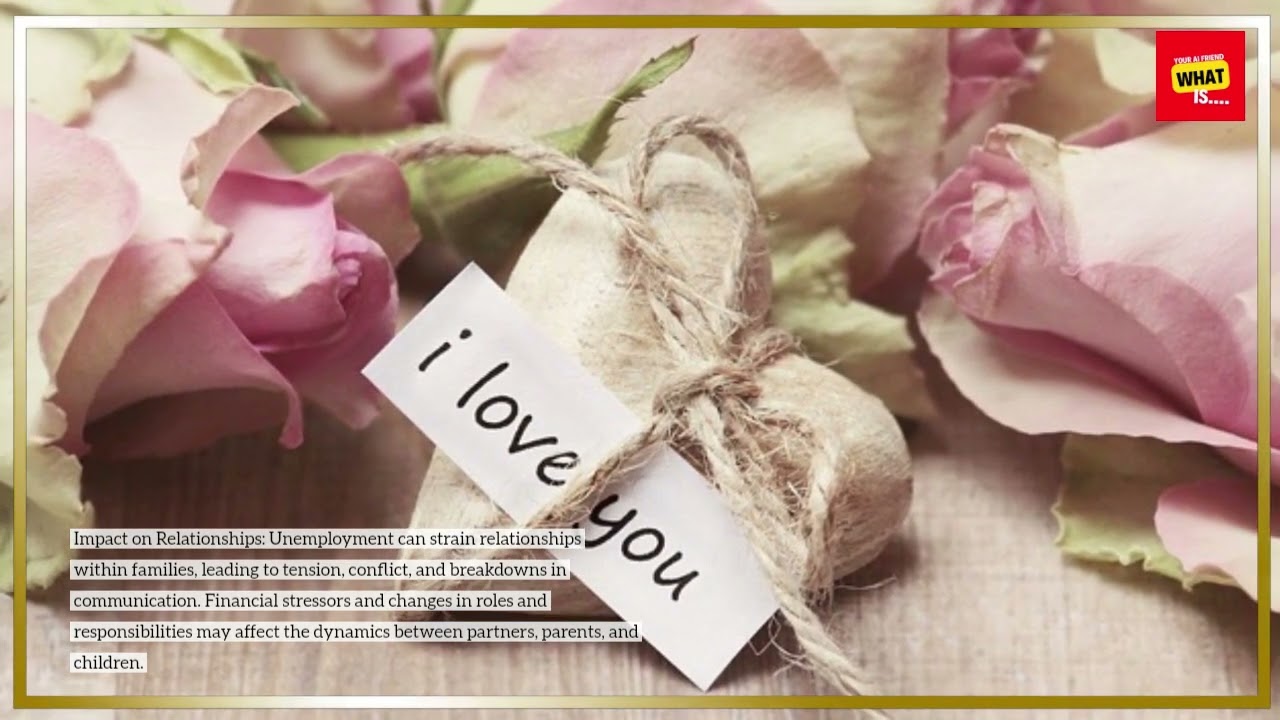 How does unemployment impact families during a recession in the UK?