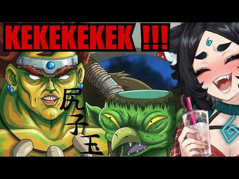 ONI-GIRI IS SO FUNNY! Chaotic Good Barbarian went to Japan | Dungeon Soup React