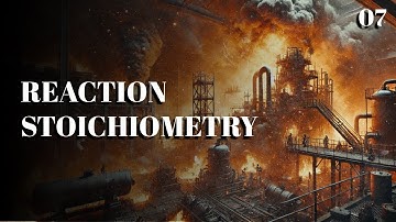 7. Reaction Stoichiometry | Chemical Reaction Engineering | University | The Engineer Owl #chem