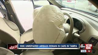 Tampa car dealers, National Safety Council declare May 'Airbag Recall Repair Month'
