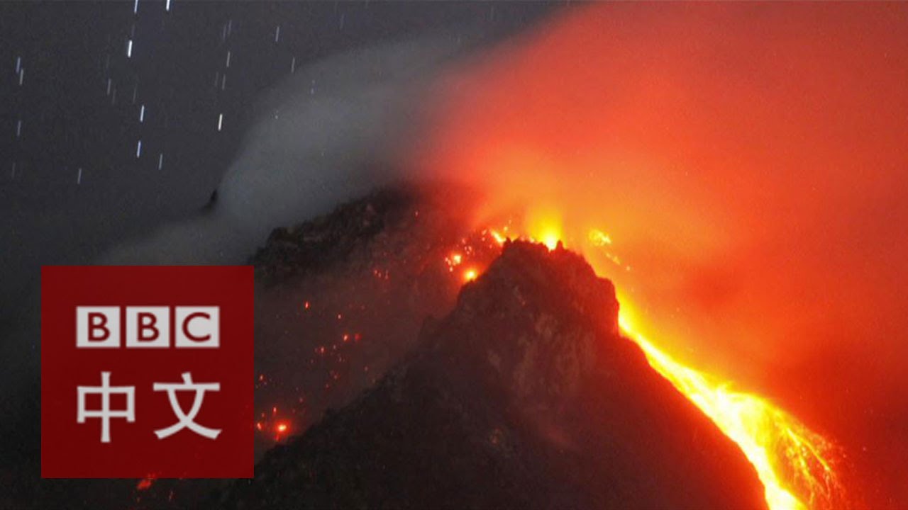 印尼锡纳朋火山爆发 Youtube