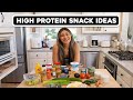 Easy High Protein Snack Ideas I Low Calorie + Low Carb