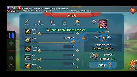 Using Macros to send resources RSS in Lords Mobile (not a Bot)