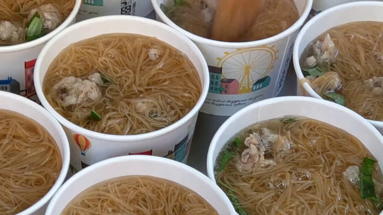 大腸蚵仔麵線 /Large Intestine Oyster Noodles -台灣傳統美食, 傳統中式早餐