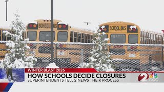 How schools decide closures @WDTNTV