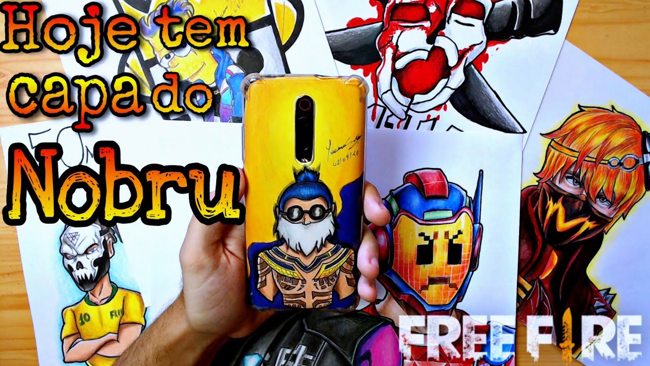 CAPINHA DE CELULAR COM A SKIN DO NOBRU - Capinha de celular Free Fire /  Gambar Free Fire - YouTube