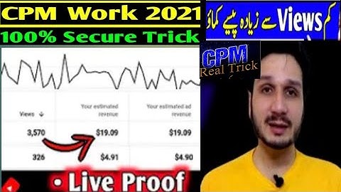 How to Increase YouTube Earning, CPM trick 2022,CPM Work on YouTube,How to Increase YouTube Revenue