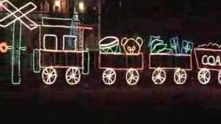 Animated Christmas train.