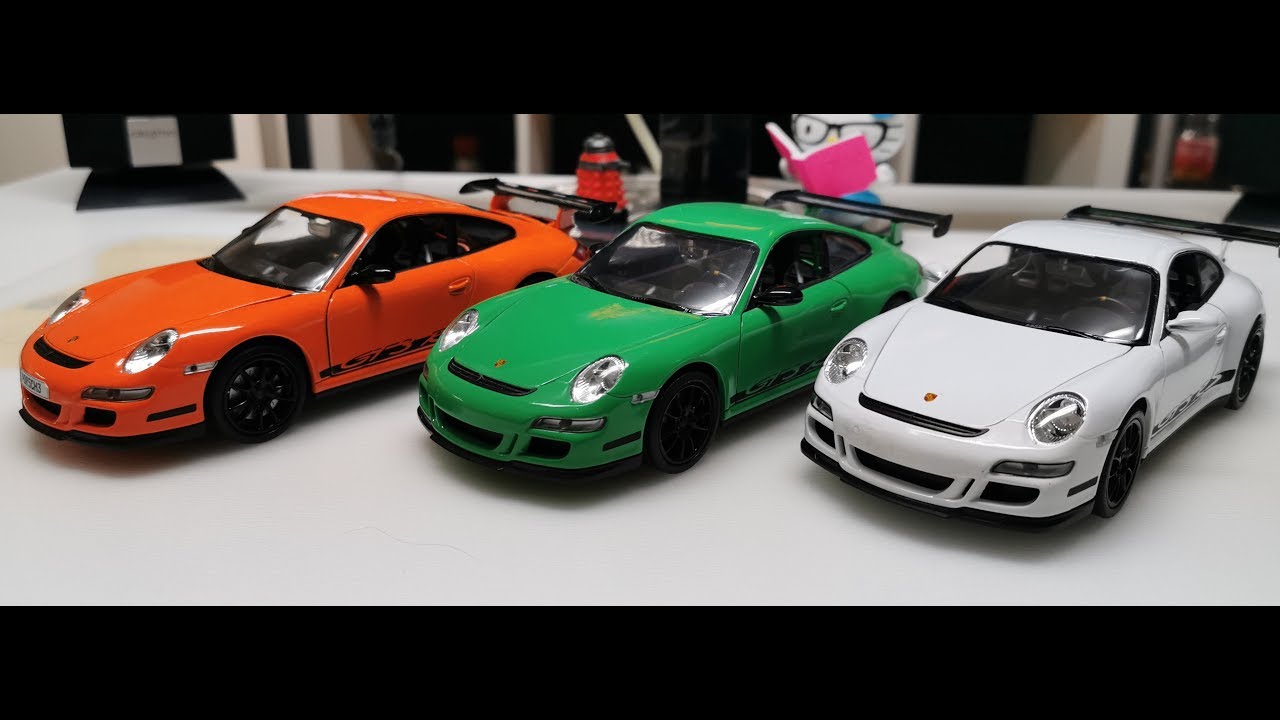 Welly 2009 Porsche 911 GT3 RS review EP.4 - YouTube