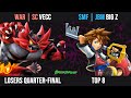 Breakthrough #1 Top 8 Losers Quarter-Final - Vecc (Incineroar) vs Big Z (Hero, Sora)
