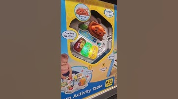 Vtech Buzz and learning activity table #adorable #satisfying #ytshorts