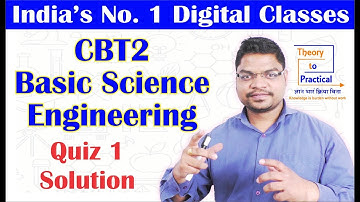 Cbt2 basic science engineering quiz 1 solution