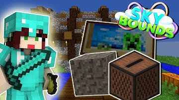 Minecraft Skybounds SOME OF THE EASIEST CAMPAIGN CHALLENGES YET - Monster Island - Episode 68