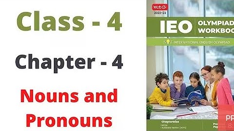 Class 4 English Olympiad | Chapter 4 Noun and pronoun |IEO | Class 4 Olympiad#englisholympiad#class4