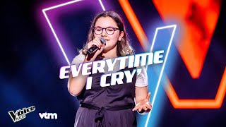 Eldiona  'Everytime I Cry’ | Blind Auditions | The Voice Kids | VTM