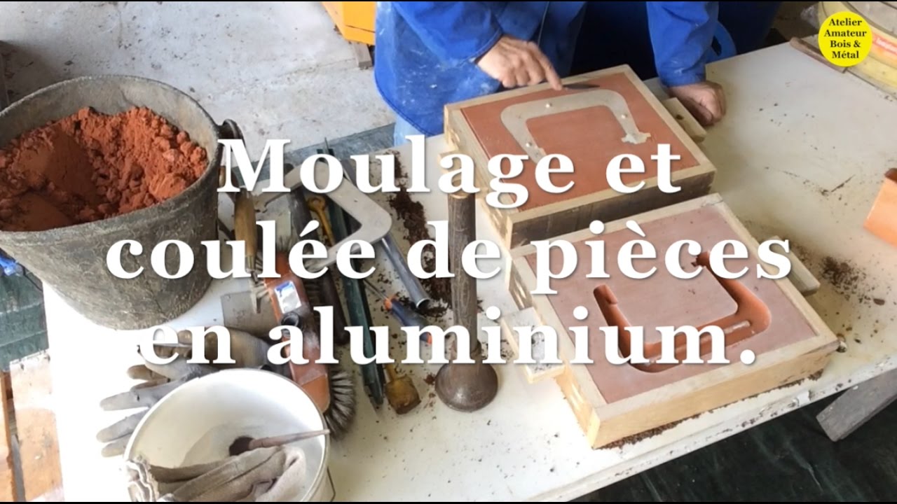 Moulage et coulée pièces en aluminium. 